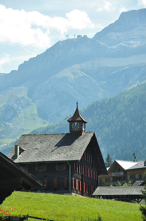 An alpine village