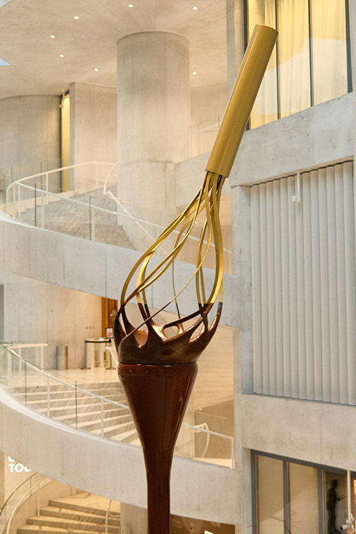 Inside a Swiss chocolate factory