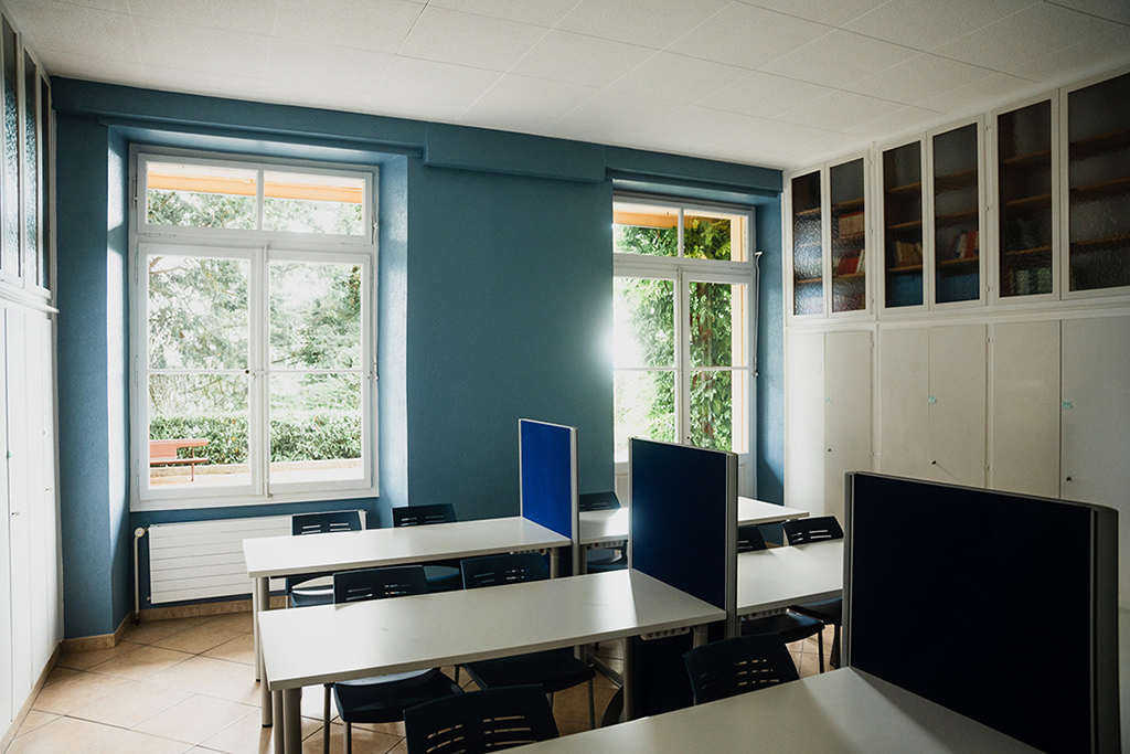 A classroom