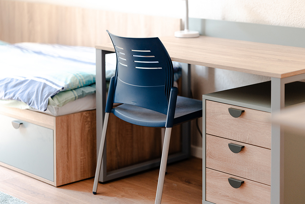 A boarding-room desk